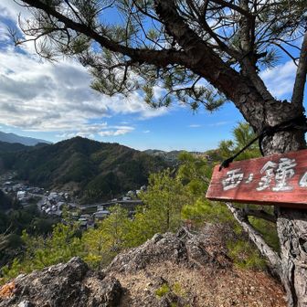 YAMAPのピークではない 西ノ鐘山 にも寄り道