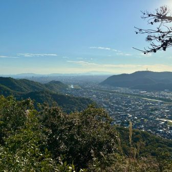 目の前に見えてる山を全部繋いで歩いてきたって
すごいなぁ