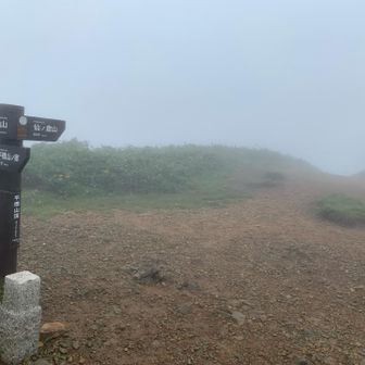 平標山頂はスルーして