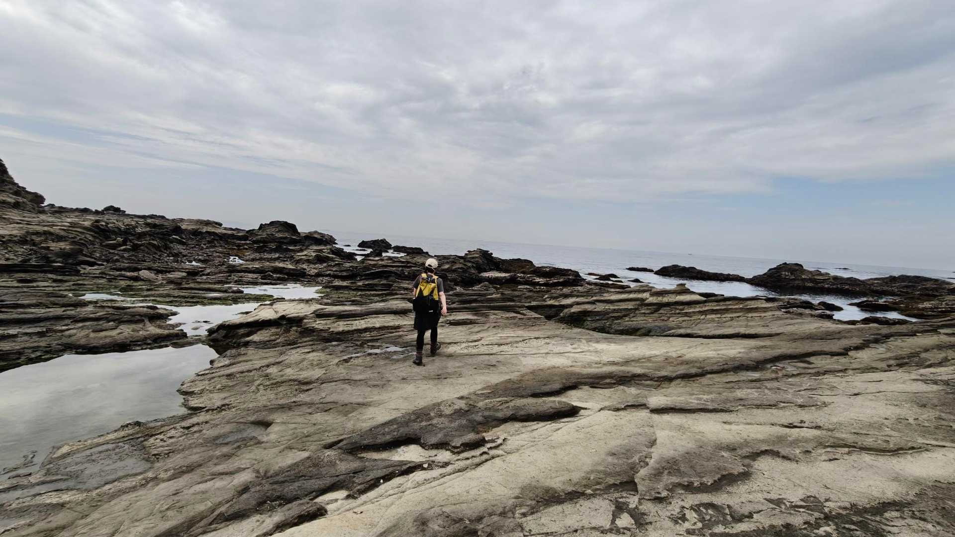 松輪バス停-剱崎-江奈湾-白浜毘沙門天-盗人狩-三崎港バス 縦走コースの写真