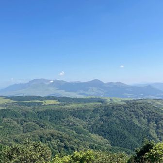 きょう一番阿蘇山に近づいた