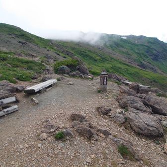 栂海新道に出ました