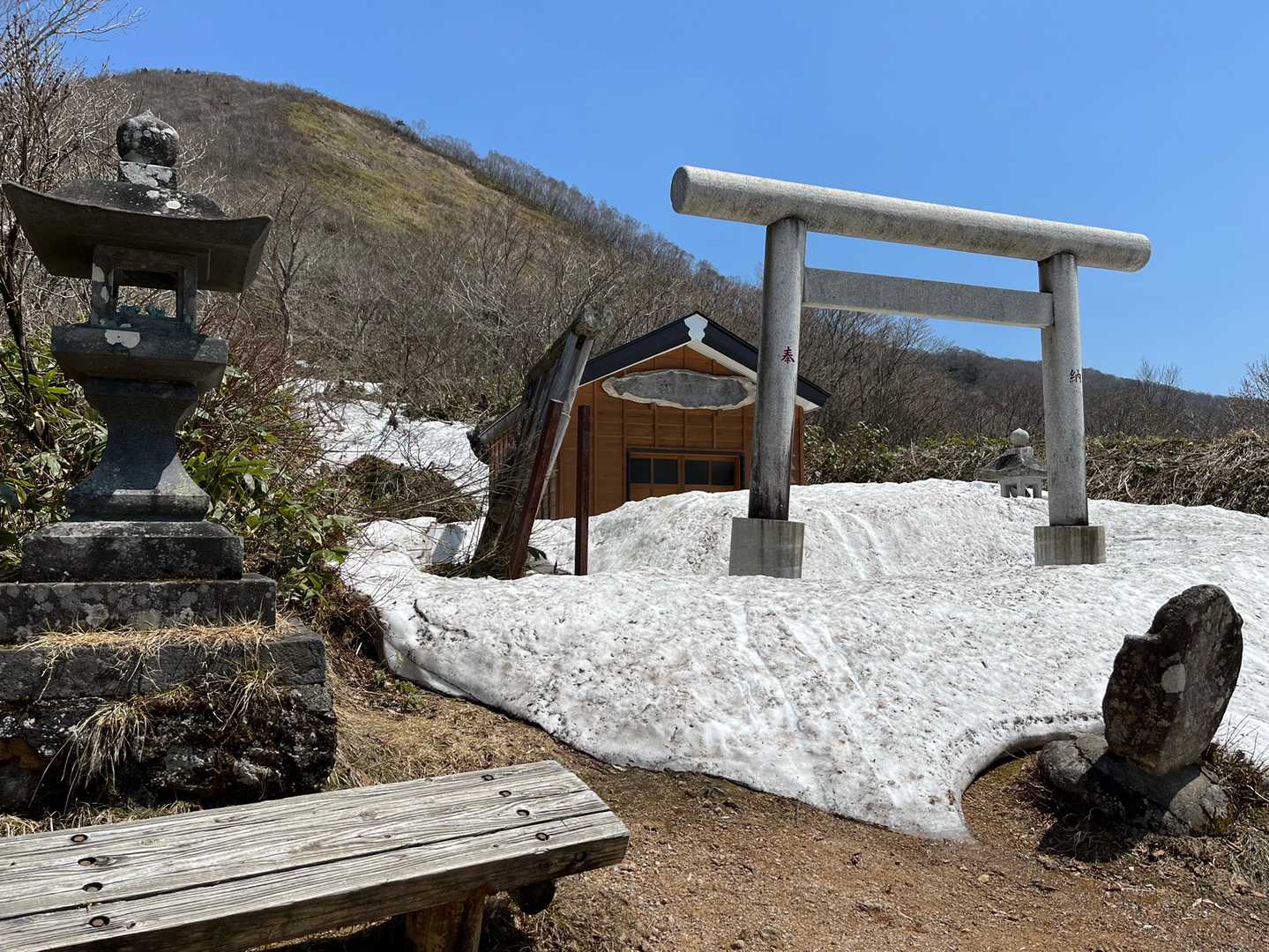 三国峠・権現神社⛩