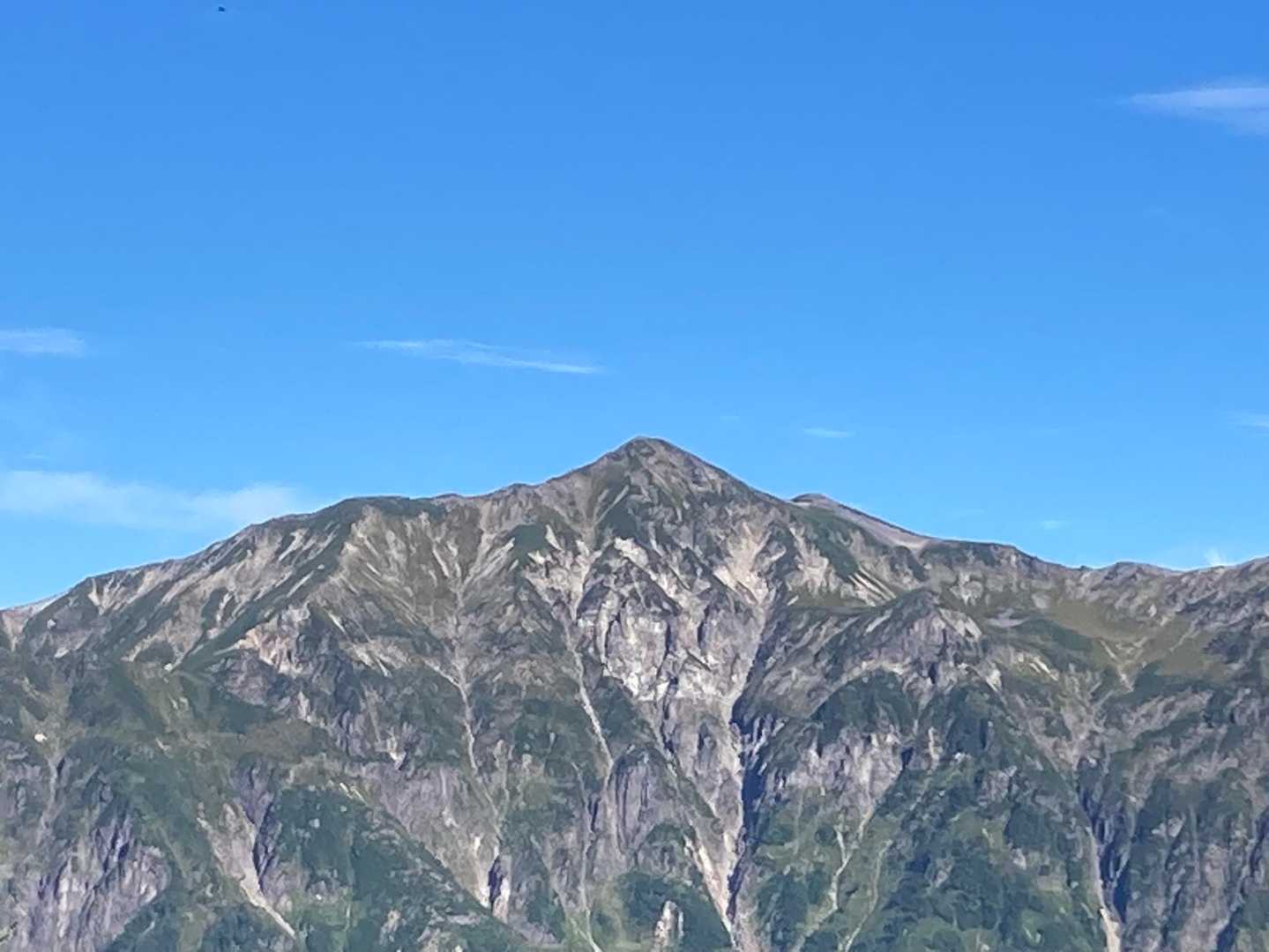 カッコイイな笠ヶ岳