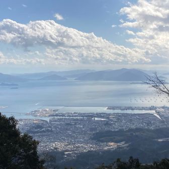 展望所から見下ろす瀬戸は晴天なり☀️
今年は島山にも行ってみようかな