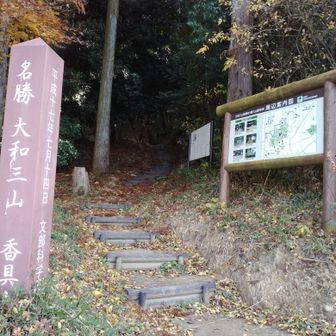 畝傍山登山口…登ります。💪