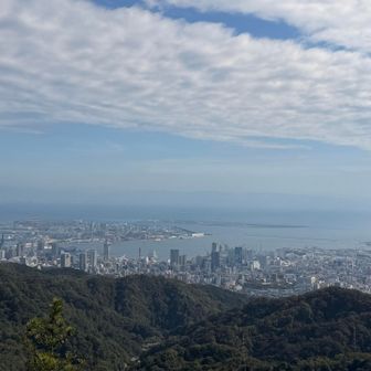  （クチコミで気になってた）菊水山第二展望台に寄ってみた⚓️📷   
鈴蘭台駅へちゃちゃっと下山して終了〜😊
