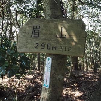 最高点は眺望無し