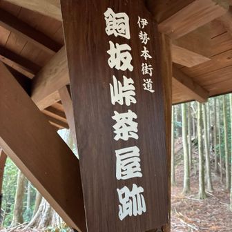 昔のお伊勢参り、🍵ポイントみたい