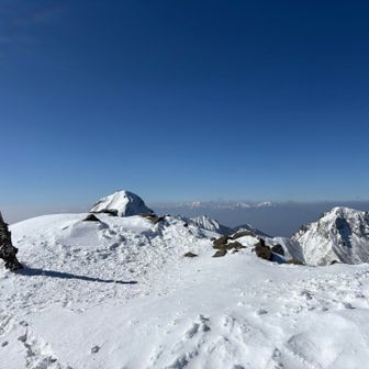 南アルプスと横岳