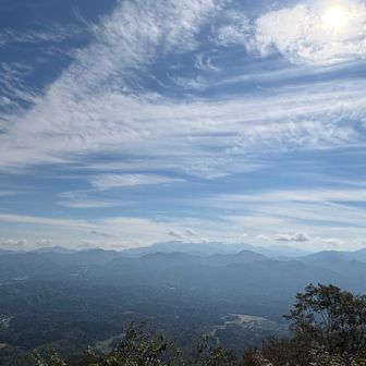 雲ある山並みも好きです☁️