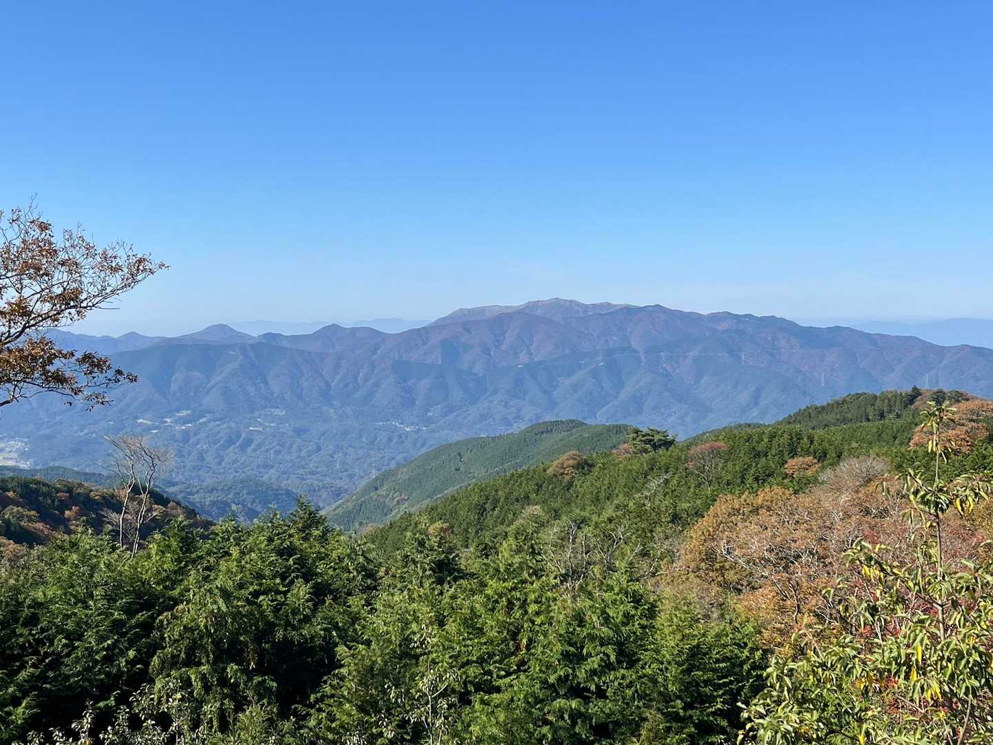 霊仙山かな。