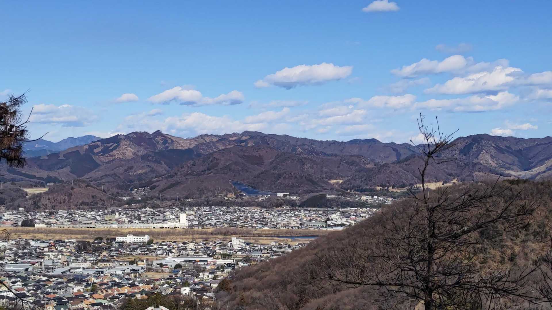 籾山峠-日向山-菅塩峠-高壷山-唐沢山 往復コースの写真