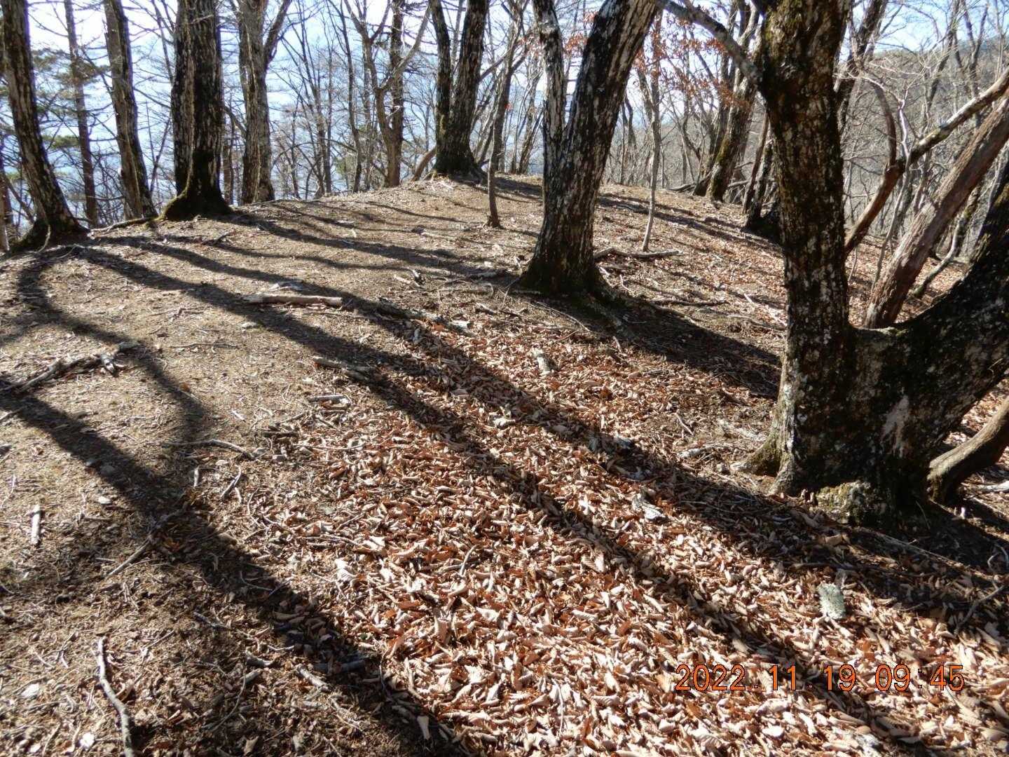 ここも平坦です