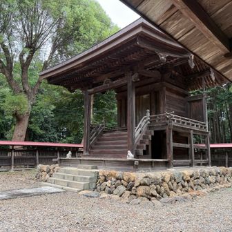 出雲伊波比神社本殿

埼玉県最古の神社建築