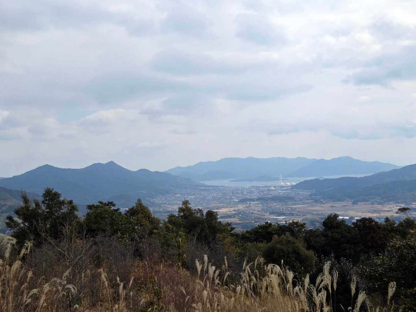 石城山手前の展望地✨️