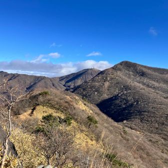 振り返ると、赤城山の地蔵岳が見えてました💕
あそこは、キツかった思い出が…💦

過去レポ✏️
https://yamap.com/activities/14022890