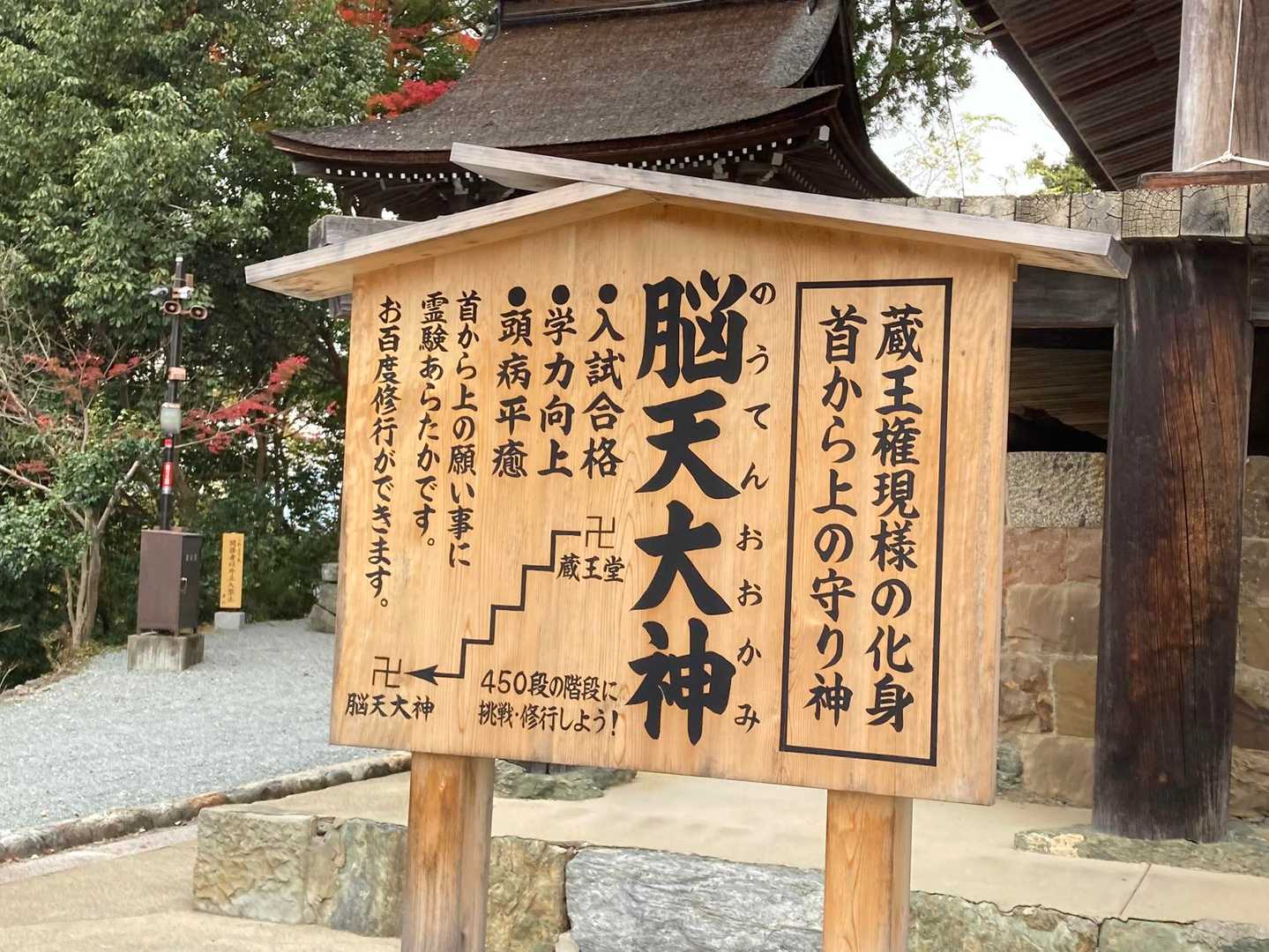 脳天大神
首から上の守り神ということなので
450段の階段、挑戦・修行と書いてあるので、チャレンジする事に‼️
願うは学力向上か⁈
いや、頭病平癒です。😁