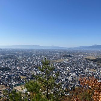 養老山脈・霊仙山・伊吹山方面