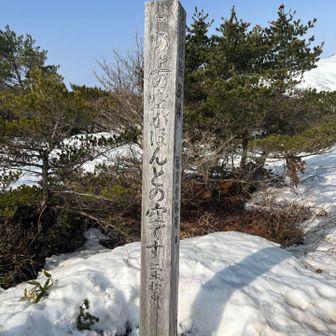 晴れてましたが、霞でくっきりとはいかず。