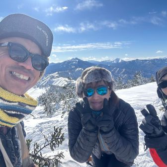 ナガイさんといっしょに自撮り