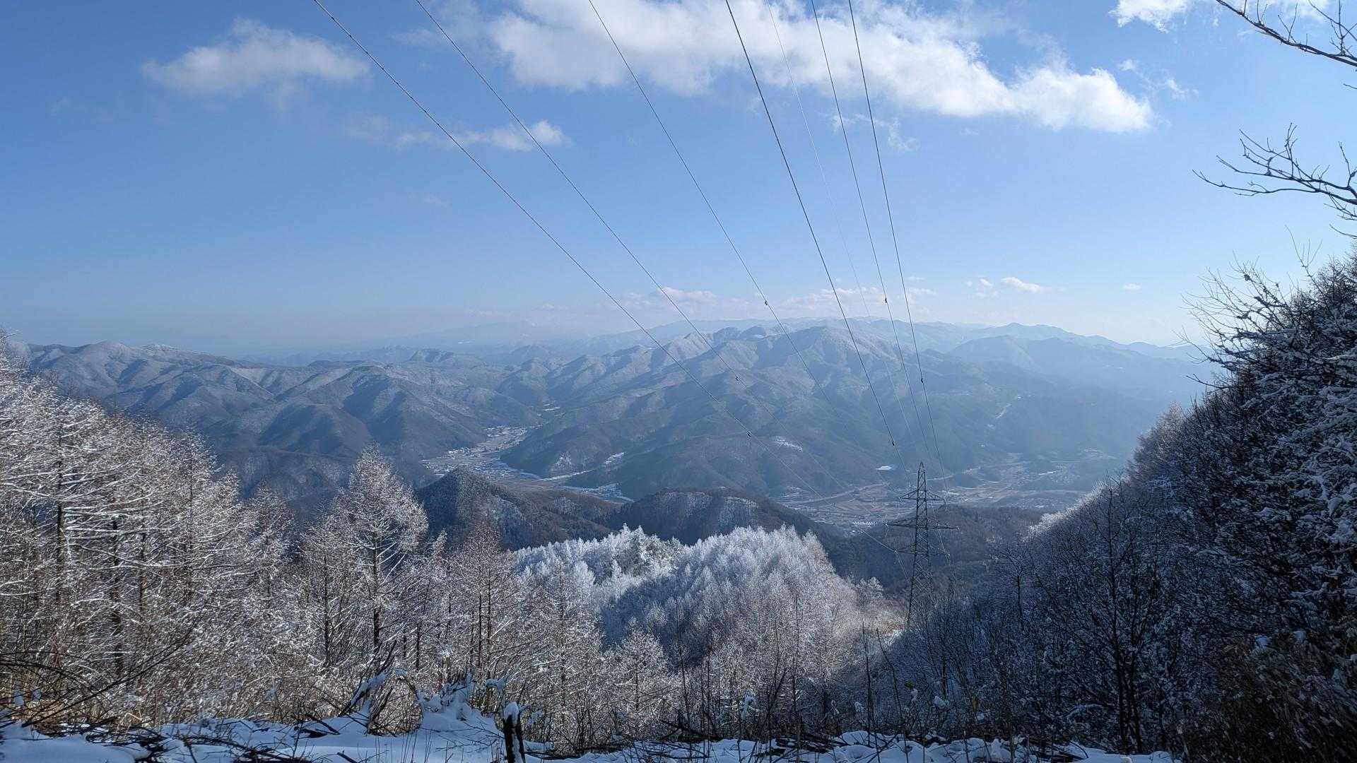 視界が開けた😍展望ポイントやね😍