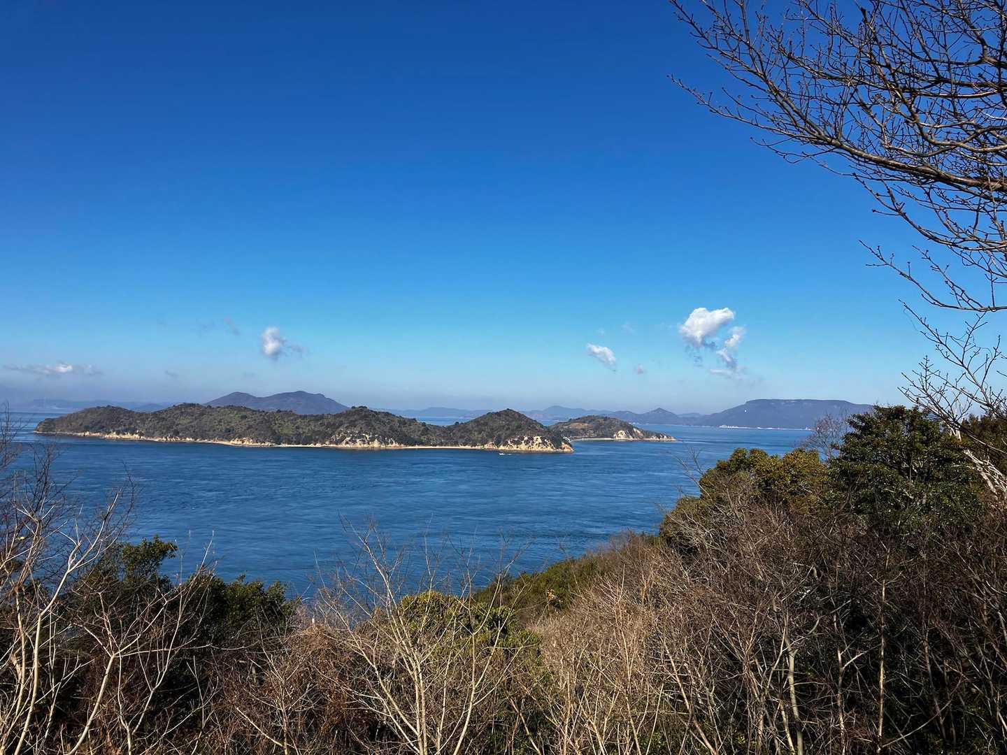 瀬戸内海一望