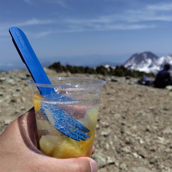 疲れが吹き飛ぶ炭酸フルーツ🍹
おやつもたくさんありがとうございます🍩