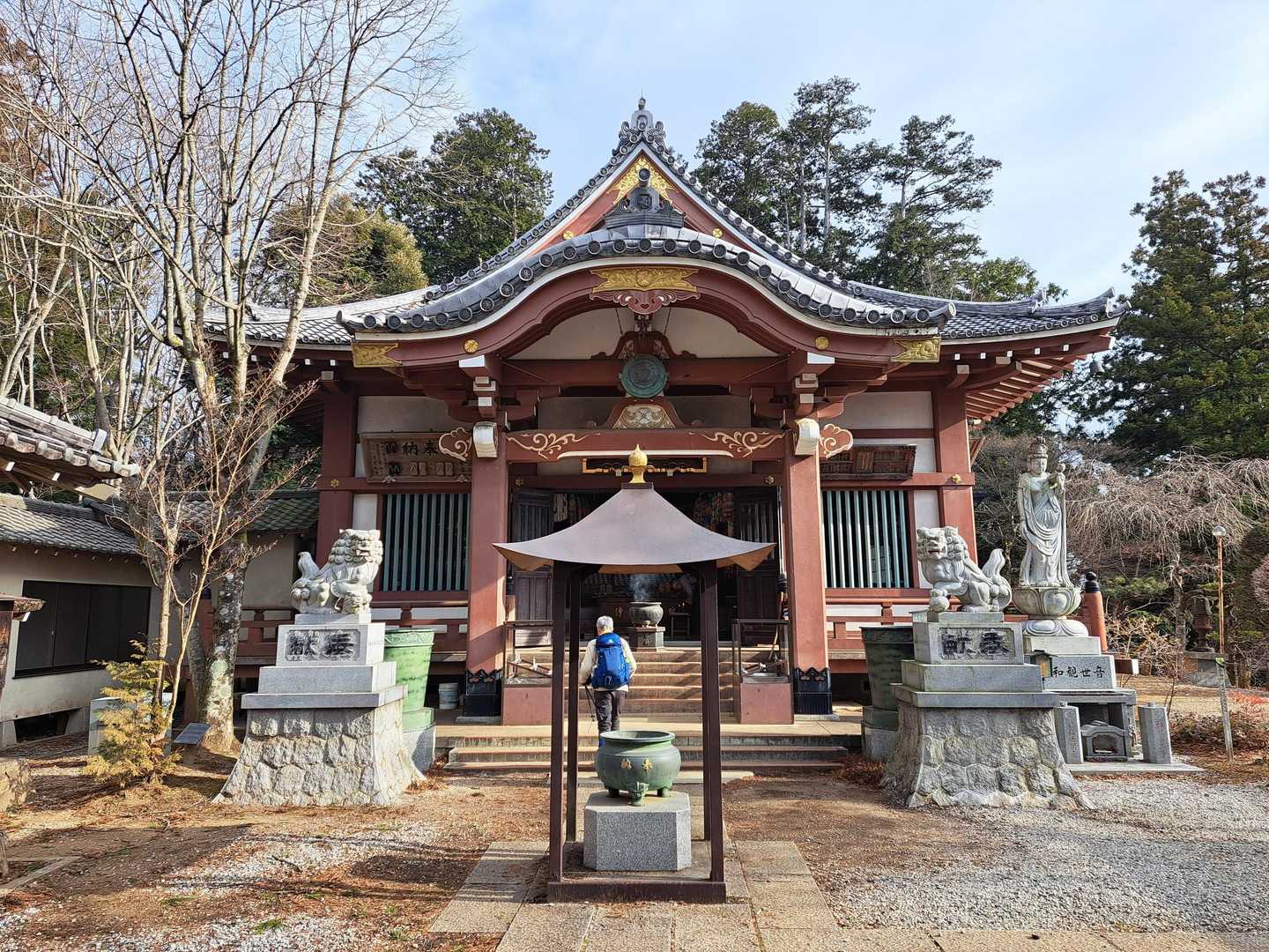 東吾野駅-天覚山-吾野ノ頭-大高山-栃屋ノ頭-六ツ石ノ頭- 縦走コースの写真