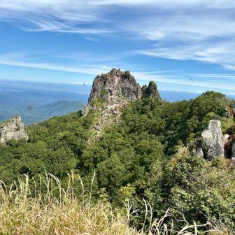 北峰、本峰、ジャンダルム、中峰