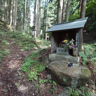 見守り地蔵まで戻り