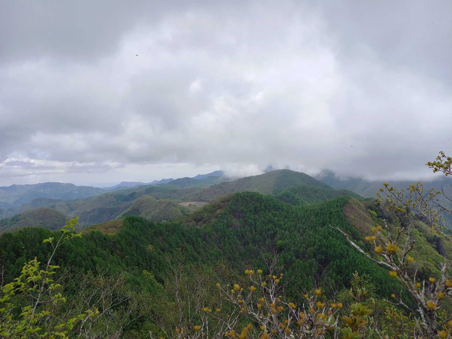 山並みが美しい😍