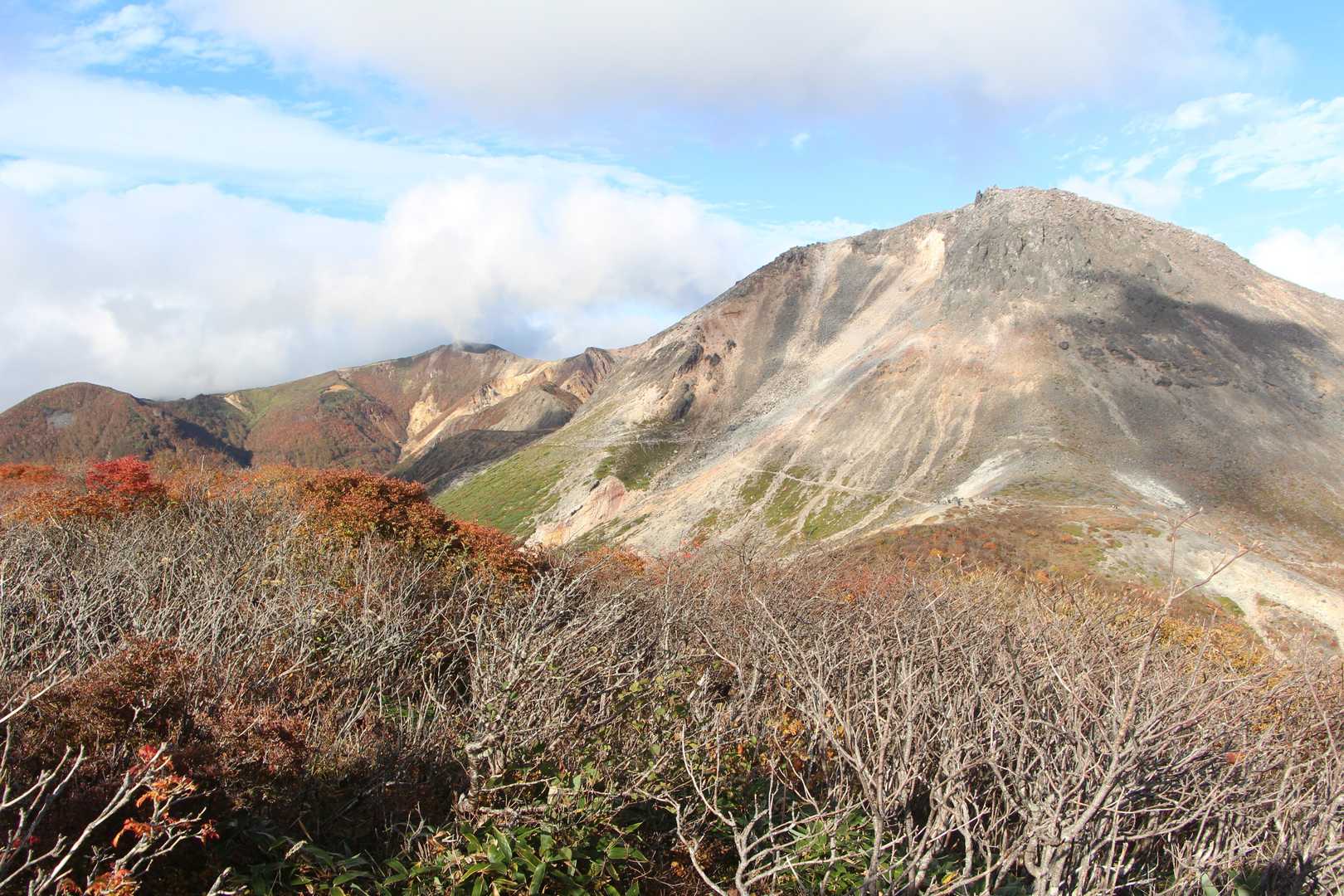 沼ッ原湿原登山口-白笹山-南月山-日の出平-姥ヶ平-日の出 縦走コースの写真