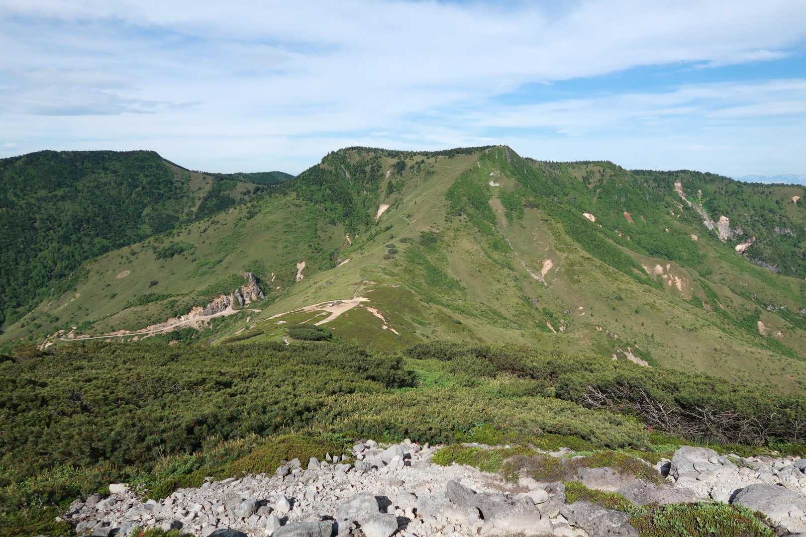 毛無山-御飯岳-毛無峠-破風岳-土鍋山 周回コースの写真