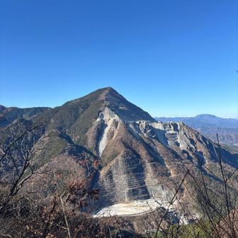 どどーん⛰️
秩父の親父名峰武甲山❗️漢ですね👍

同僚Nさんにはどう映ったのかな🤔