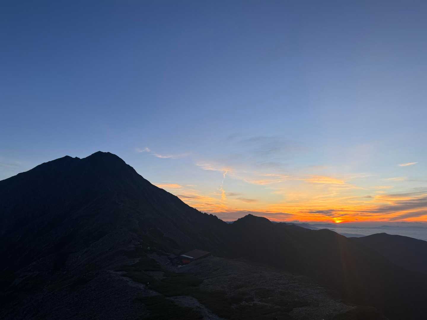 広河原登山口-北岳-中白根山-間ノ岳 周回コースの写真