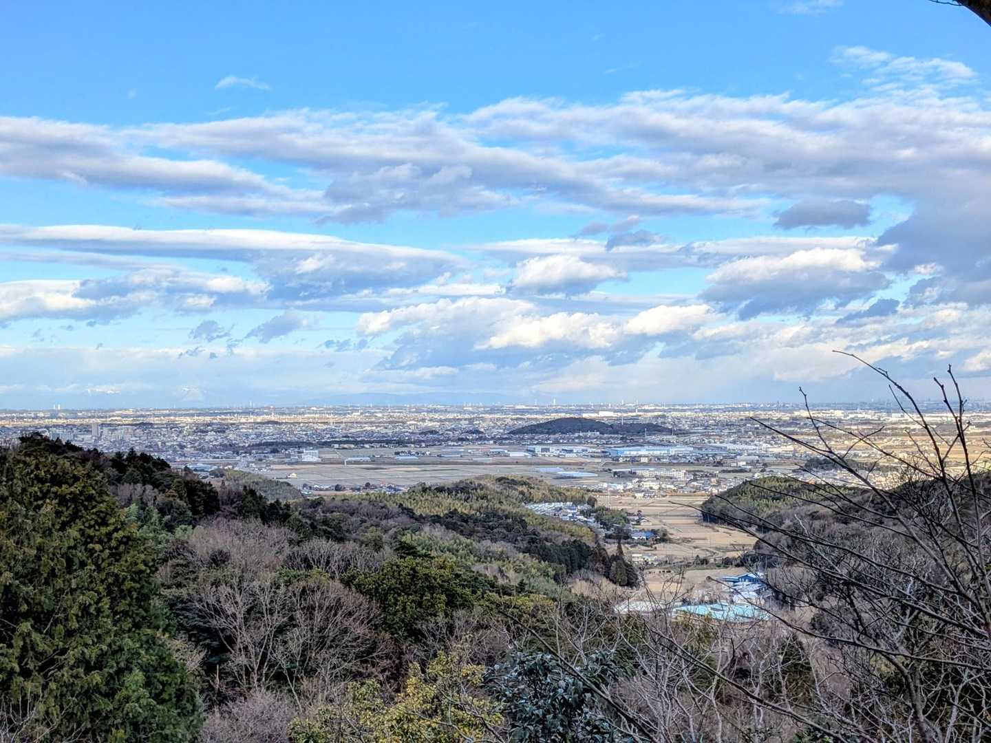 少し上がると眺望も開けます😀
