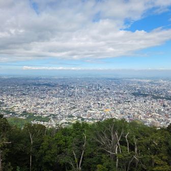 遠景は雲～で見えず
残念