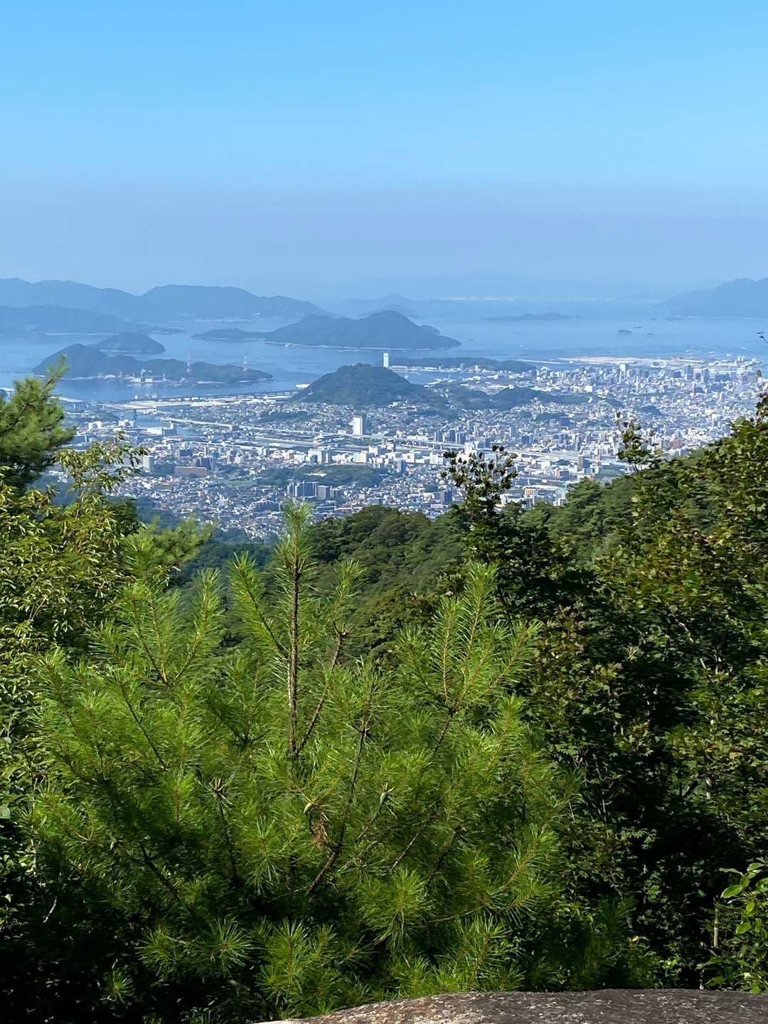 バクチ岩からの景色