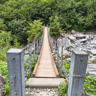 揺れる橋