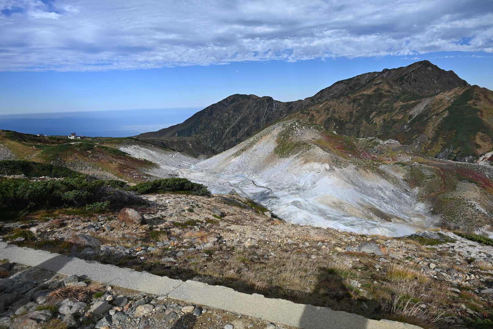 📸大日連山と地獄谷