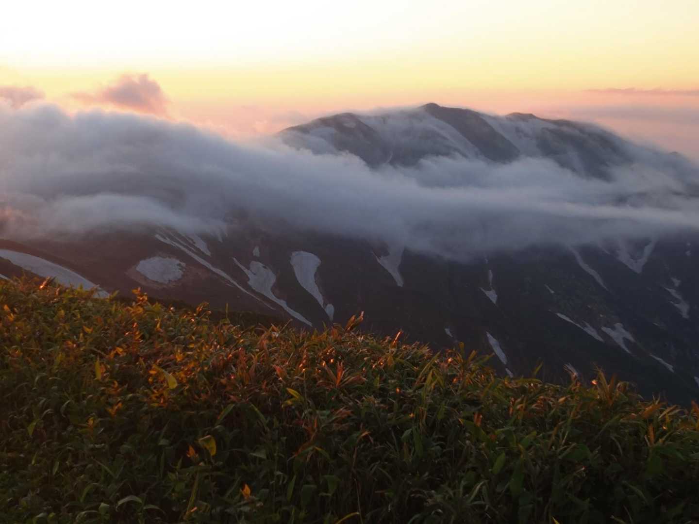 天狗平コース登山口-丸森峰-頼母木山-朳差岳 往復コースの写真