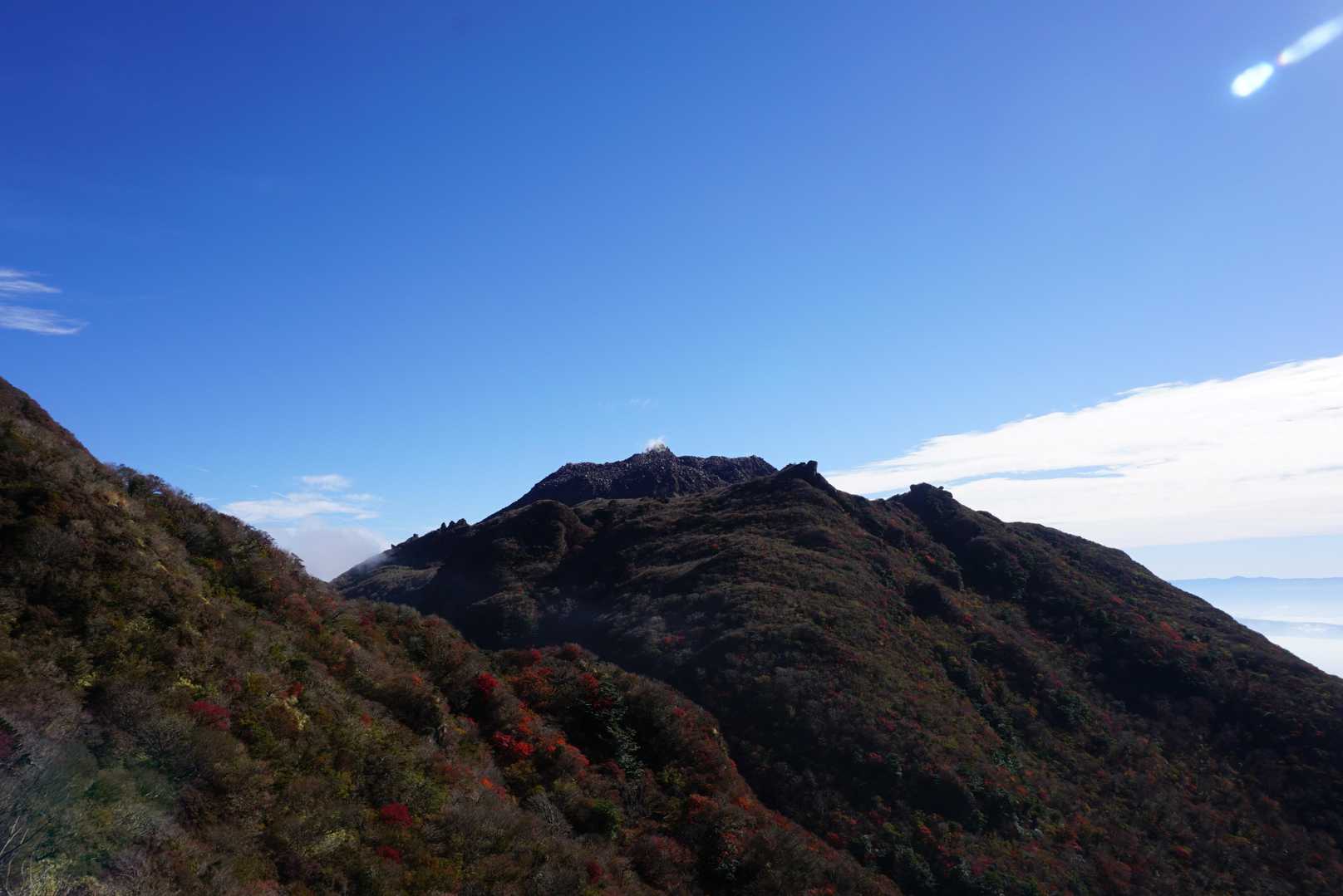 平成新山と普賢岳