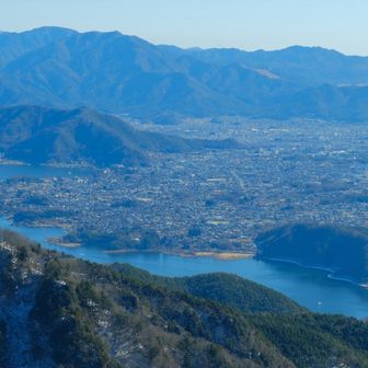 河口湖方面