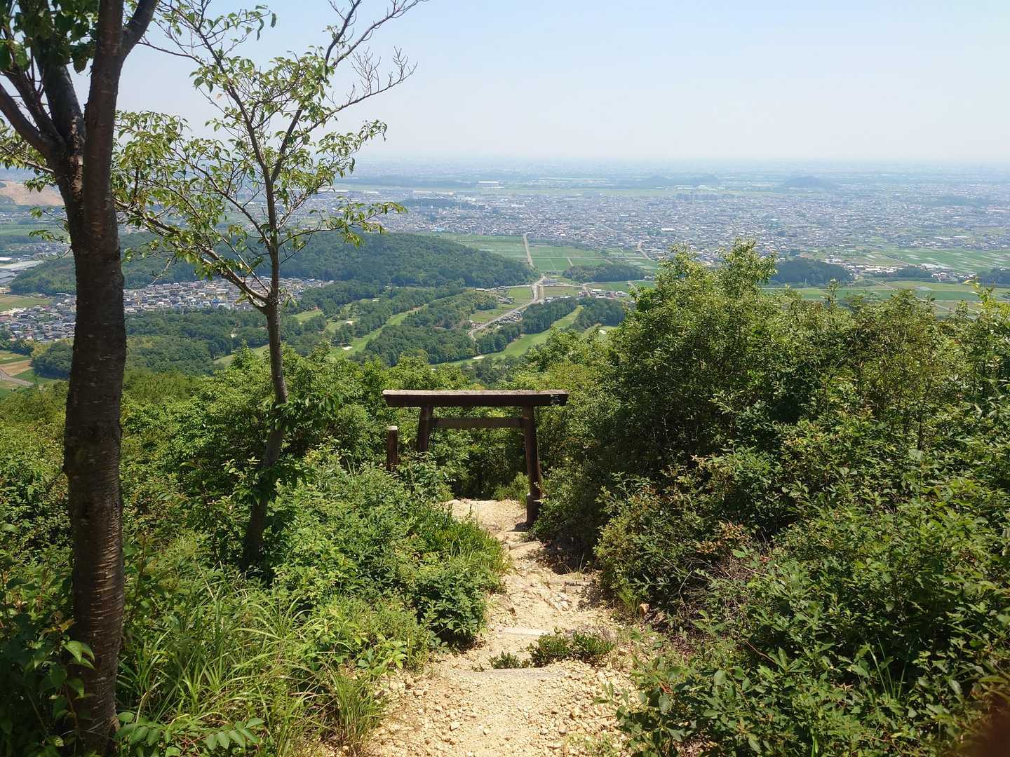 各務原権現山-伊吹の滝登山口 縦走コースの写真