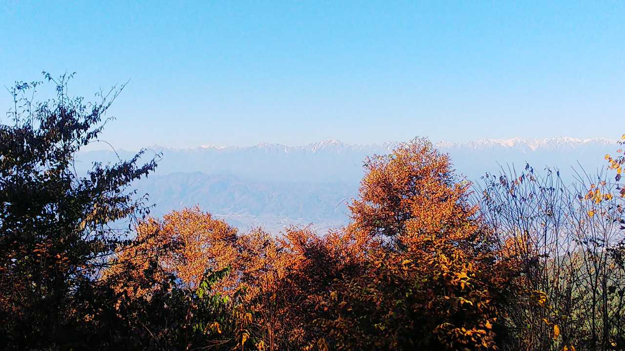 山頂から