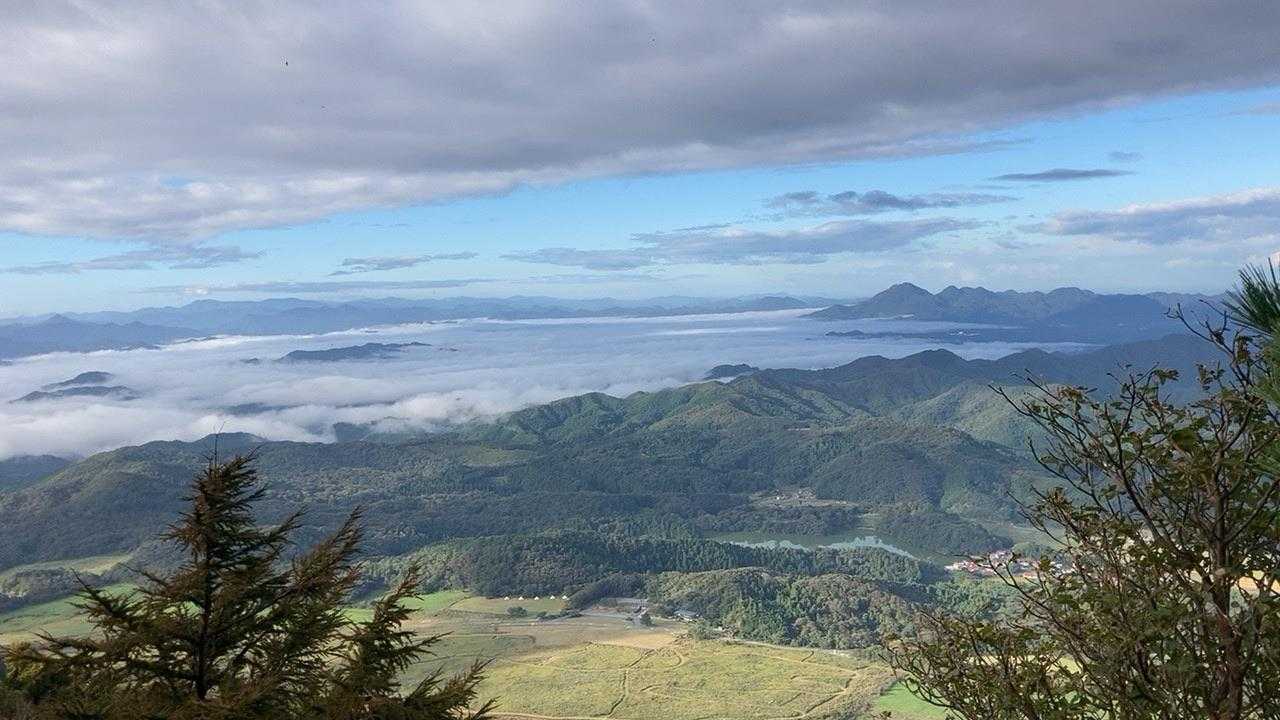 西の原登山口-男三瓶山-女三瓶山-奥の湯峠-風越-子三瓶山 周回コースの写真
