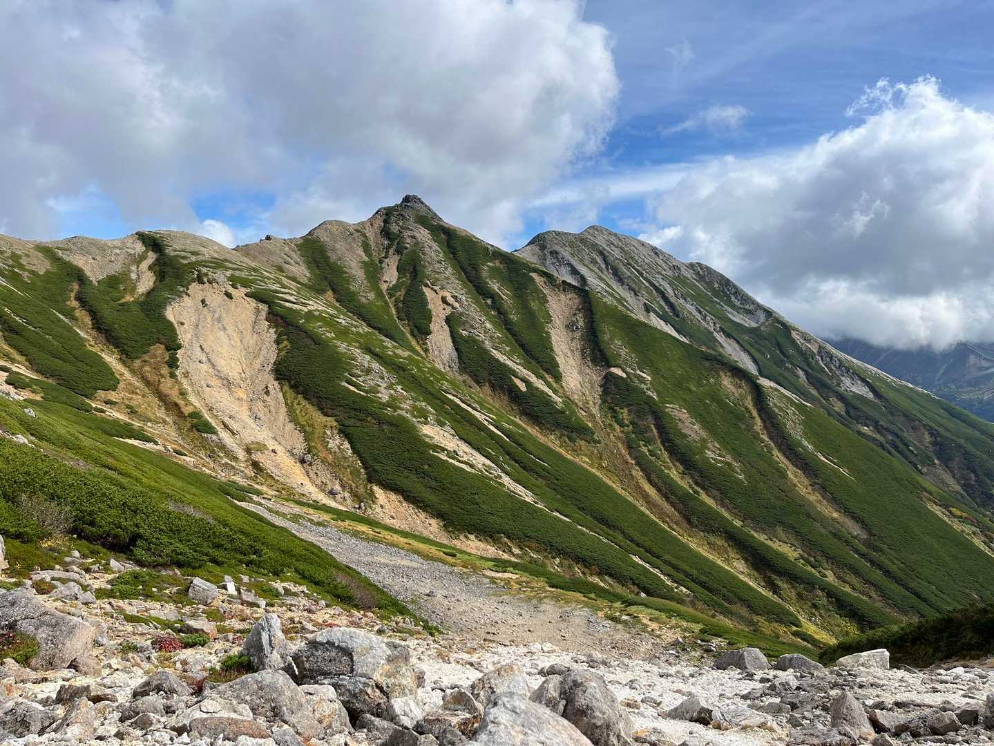 薬師岳登山口-五光岩ベンチ-アラスカ庭園-日本庭園-黒部五 周回コースの写真