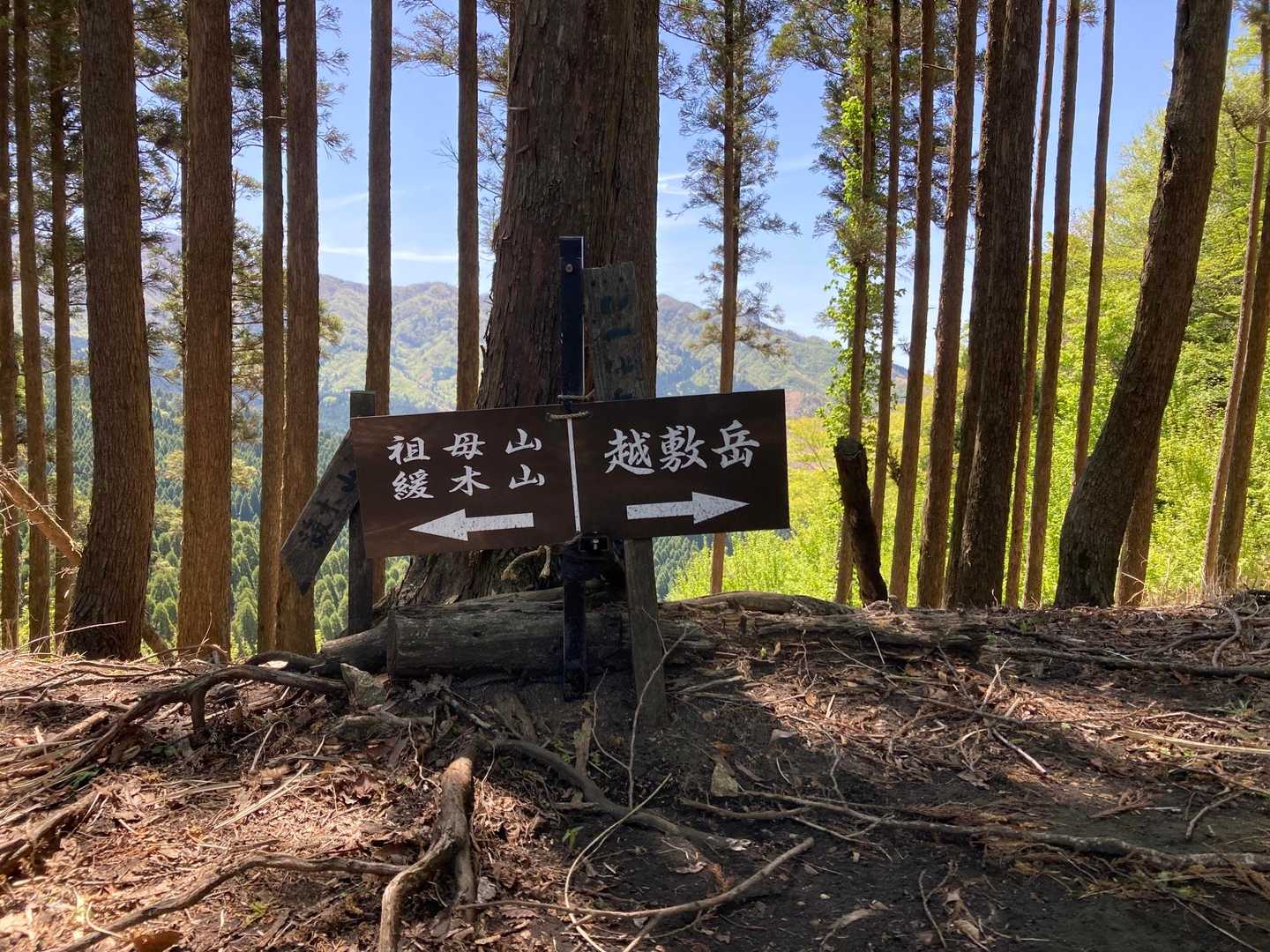 祖母山にも行けるのね！🤔