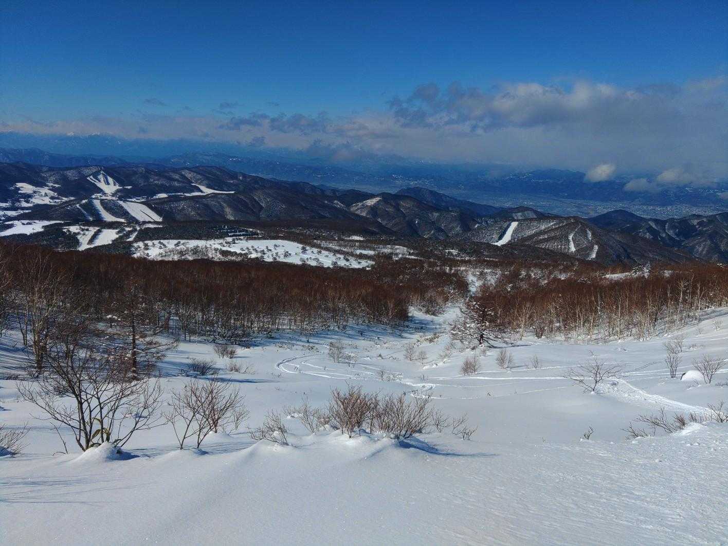 根子岳 往復コースの写真